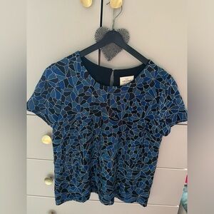 Sézane Top embroidered